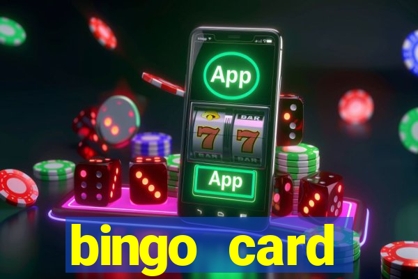 bingo card generator with pictures